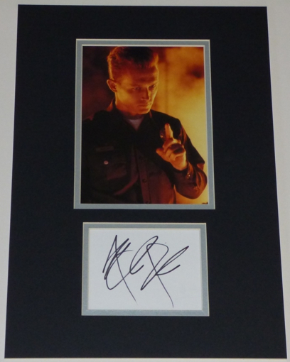 Robert Patrick Terminator 2 Signed Display