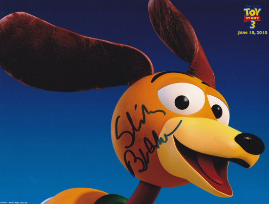 Blake Clarke Signed Slinky Dog Toy Story 3