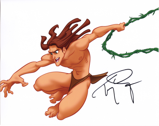 Tony Goldwyn Signed Tarzan 8x10