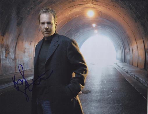 Kiefer Sutherland Signed Jack Bauer 24 6A 8x10