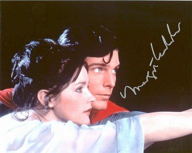 Margot Kidder Signed Lois Lane Superman 8x10