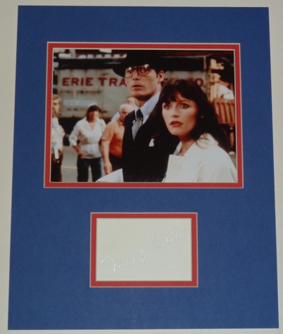 Margot Kidder Signed Lois Lane 11x14 Display (2)