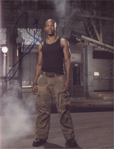 Leonard Roberts Signed D.L. Hawkins Heroes 8x10