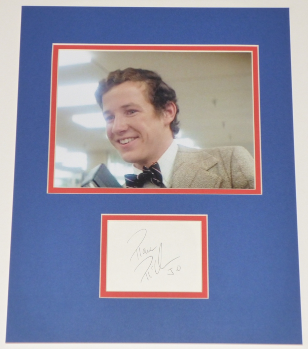 Marc McClure Signed Jimmy Olsen Superman Display