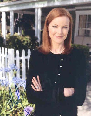 Marcia Cross Signed Bree Desperate Housewives 8x10