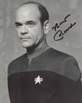 Robert Picardo Signed Star Trek Voyager 8x10