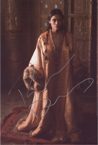 Rosario Dawson Signed Alexander 8x10