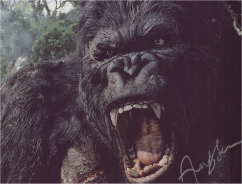 Andy Serkis Signed King Kong 8x10
