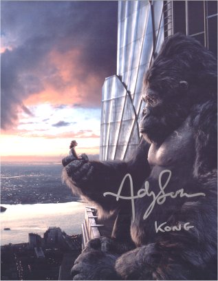 Andy Serkis Signed King Kong 1A 8x10