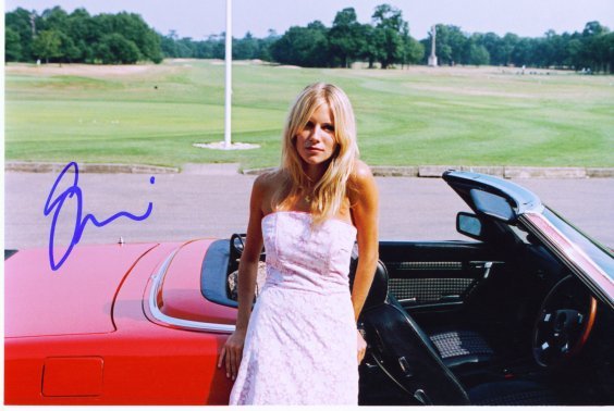 Sienna Miller Lovely Signed 8x10