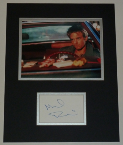 Michael Biehn Signed Kyle Reese Terminator Display