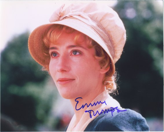 Emma Thompson Signed Sense and Sensibility 8x10